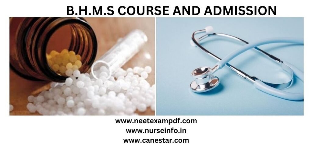 B.H.M.S COURSE - COURSE, ELIGIBILITY, DURATION, COURSE CURRICULUM, FEE STRUCTURE, CAREER OPPORTUNITY (ABROAD) AND SALARY